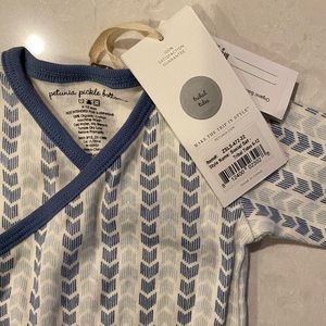 Petunia Pickle Bottom Tribal Onesie, New with Tags, 6-12 months